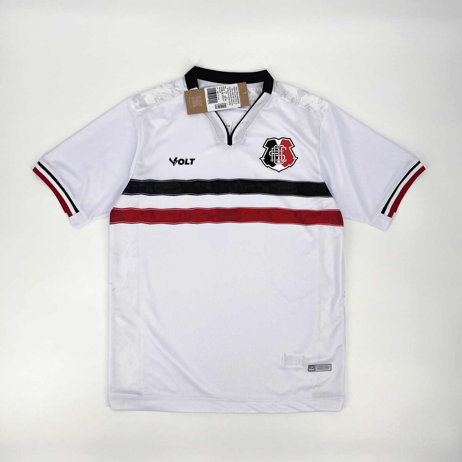 24-25 Santa Cruz away white jersey