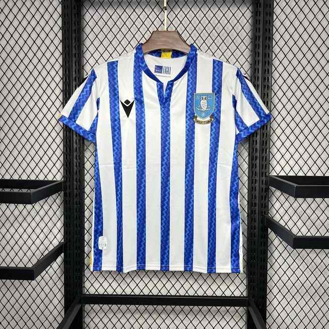 24-25 Sheffield Wednesday F.C. home soccer jersey