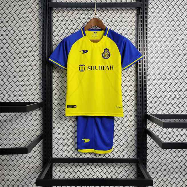 Ensemble de football enfant 22-23 Al Nassr — Domicile