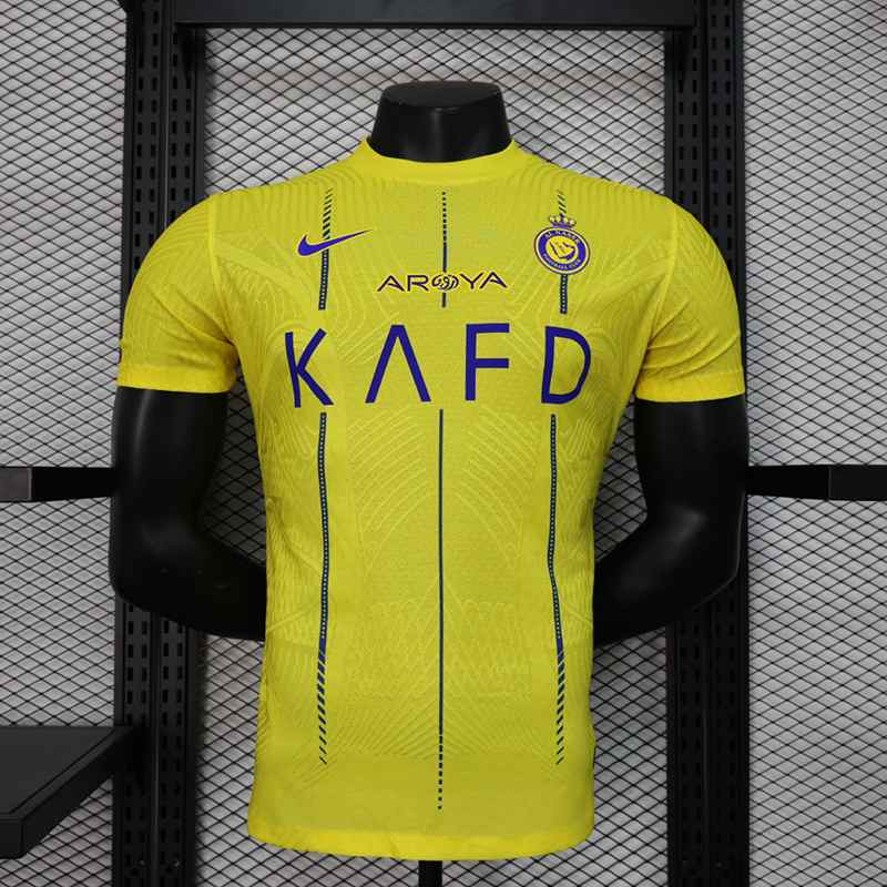 23-24 Al Nassr yellow player version
