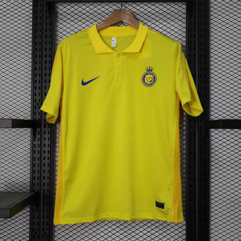23-24 polo Al-Nassr Riyadh Victory Yellow S-XXL