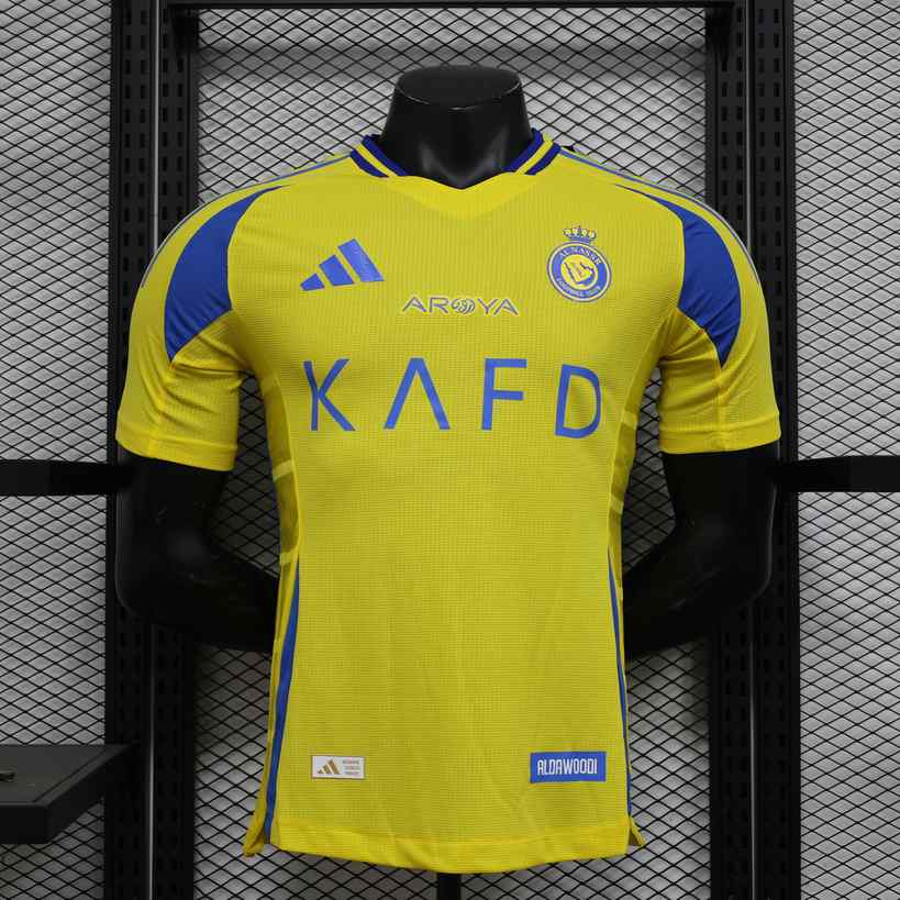 24-25 Al-Nassr home player version soccer jersey