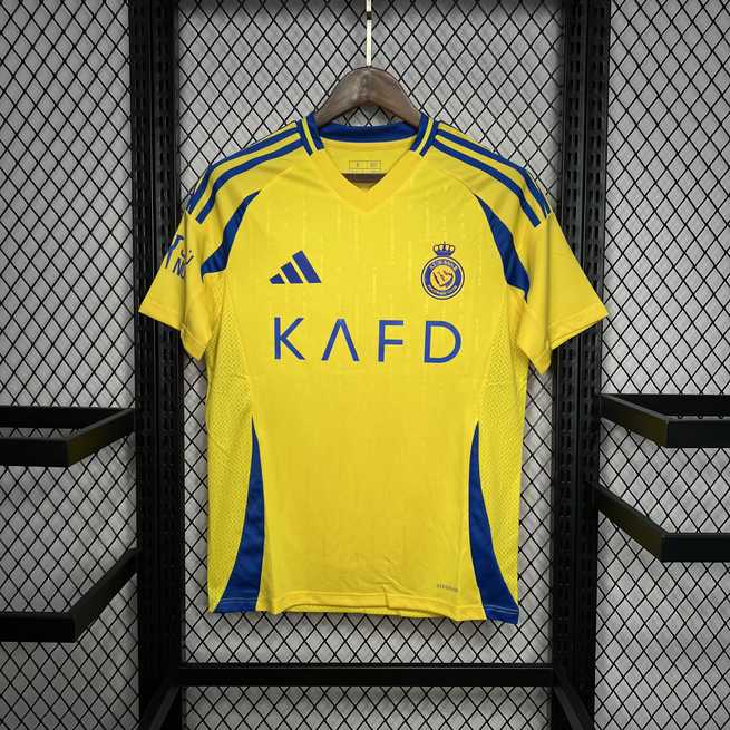 24-25 Al-Nassr home soccer jersey