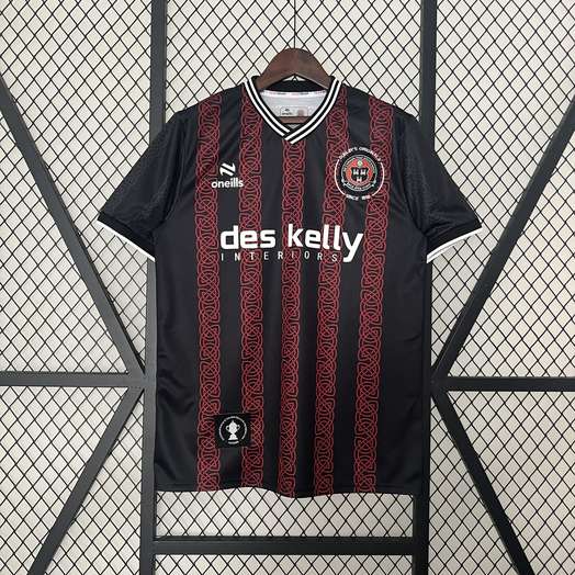 24-25 Bohemian F.C. home jersey size S-2XL