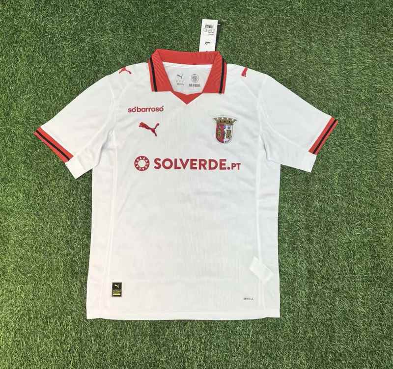 Maillot de football 25-26 Braga — Extérieur · tailles S–2XL