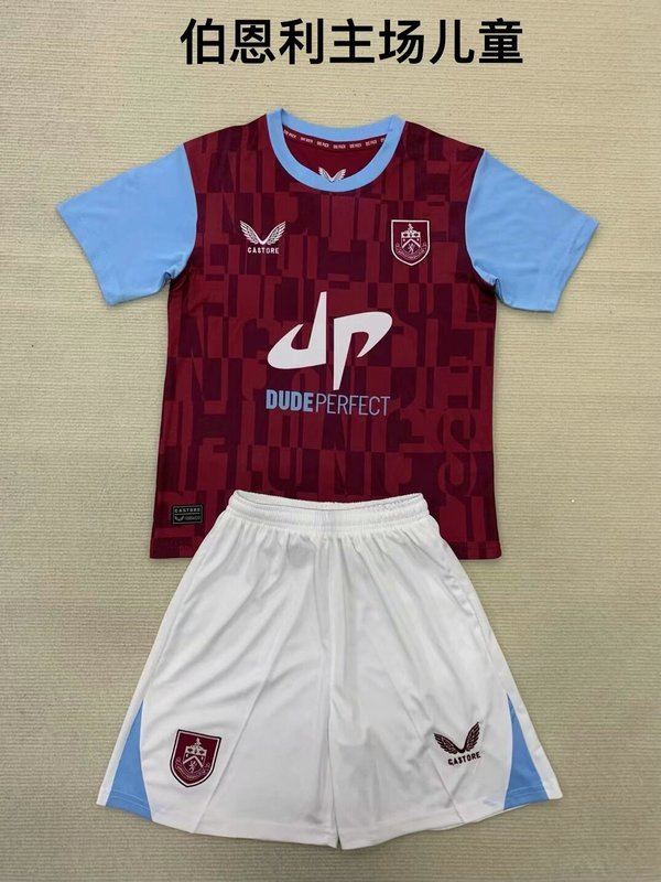 24-25 Burnley home kid kit