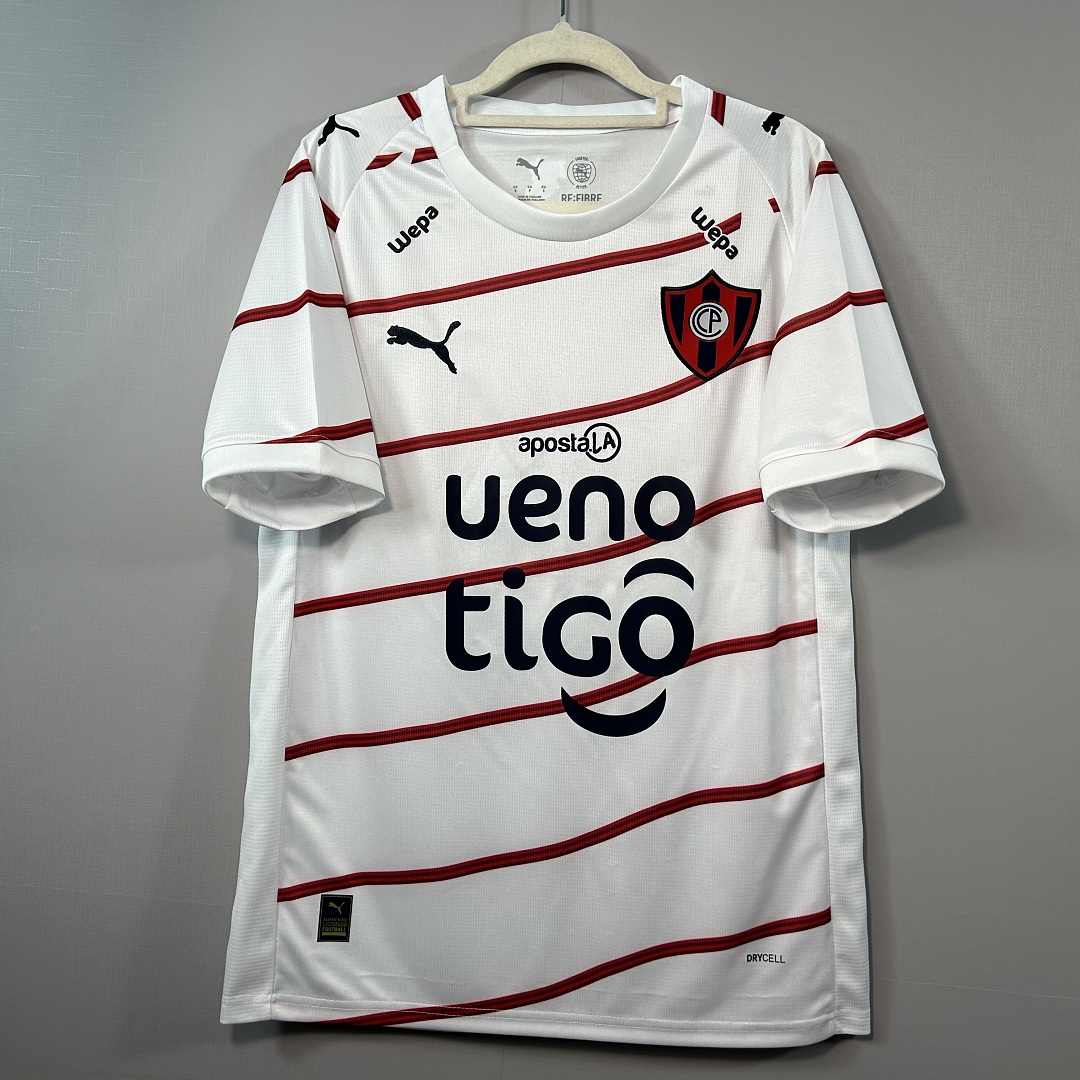 2026/27 Club Cerro Porteño White Away Soccer Jersey S-2XL