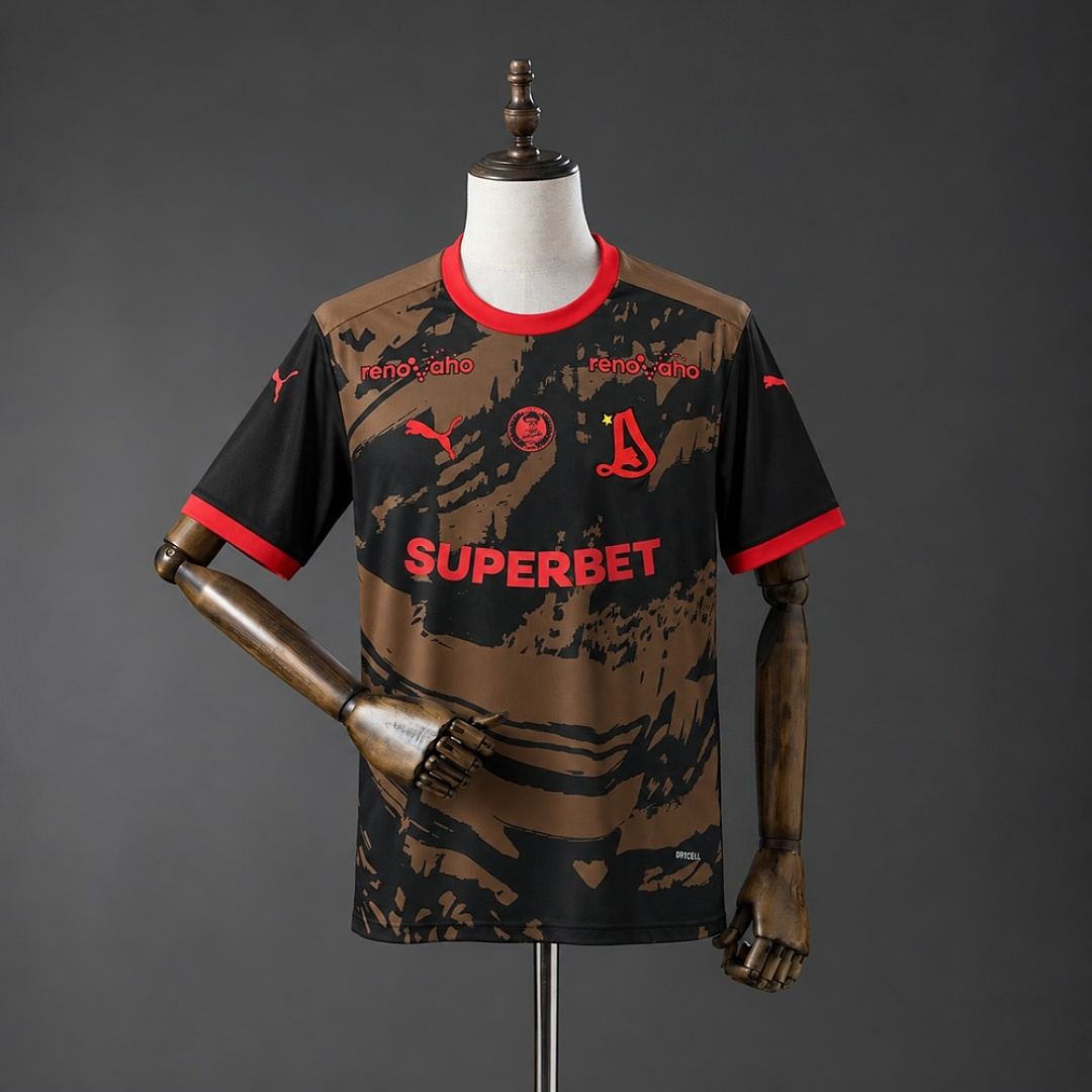 Maillot de football Dinamo Bucuresti — 2026/27 · Troisième maillot · tailles S–4XL