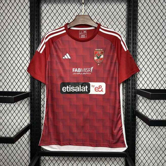 24-25 El Ahly home soccer jersey