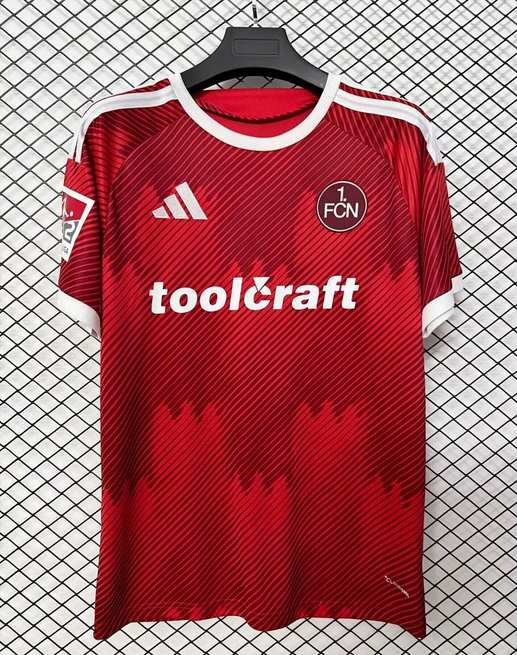 2026/27 FC Nürnberg Home Soccer Jersey Size S-4XL