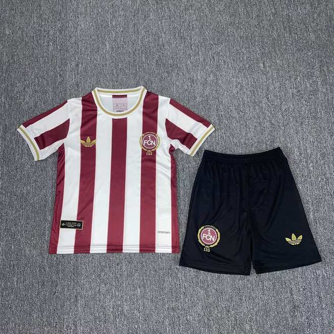 25-26 FC Nürnberg 125th kid kit