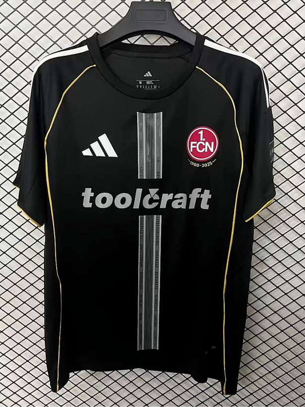 FC Nürnberg 2025/26 125 year anniversary soccer jersey size S-4XL