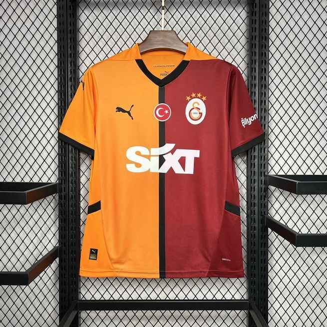 24-25 Galatasaray home soccer jersey