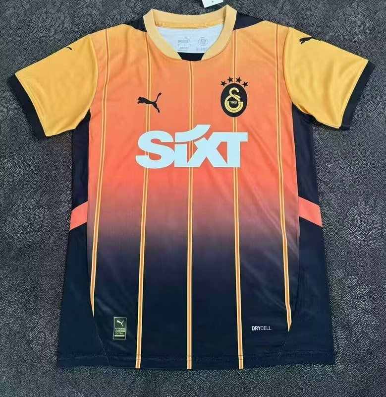 25-26 Galatasaray orange and black special jersey