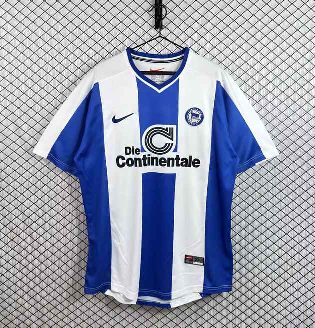 1999/00 Hertha BSC Home Retro Soccer Jersey S-2XL