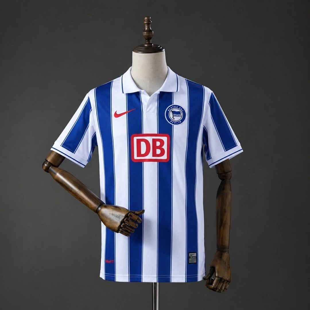 2009/10 Hertha BSC Home Retro Soccer Jersey S-XXL