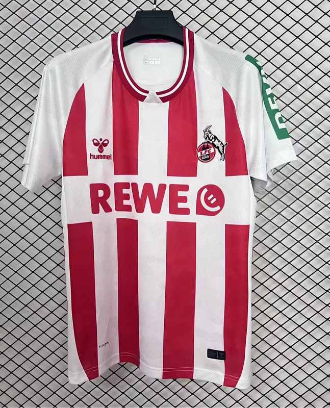 25-26 FC Köln home socer jersey