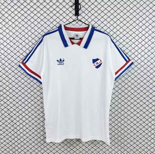 1980/82 Club Nacional de Football Home Retro Soccer Jersey S-2XL