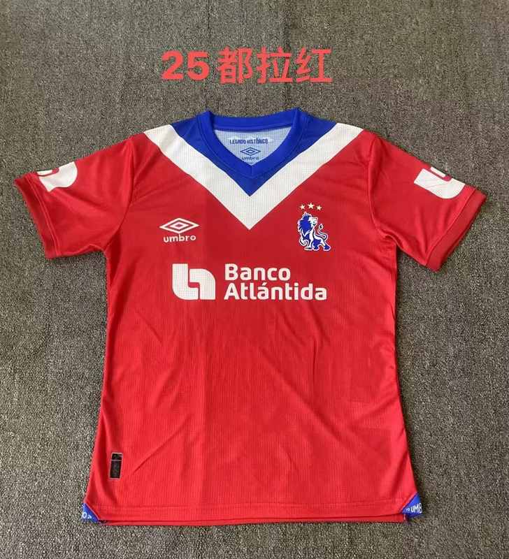 24-25 CD Olimpia red jersey size S-2XL