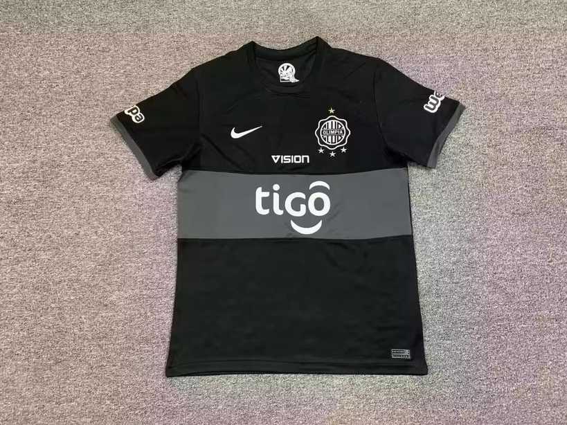 Maillot de football 24-25 Olimpia noir — Extérieur