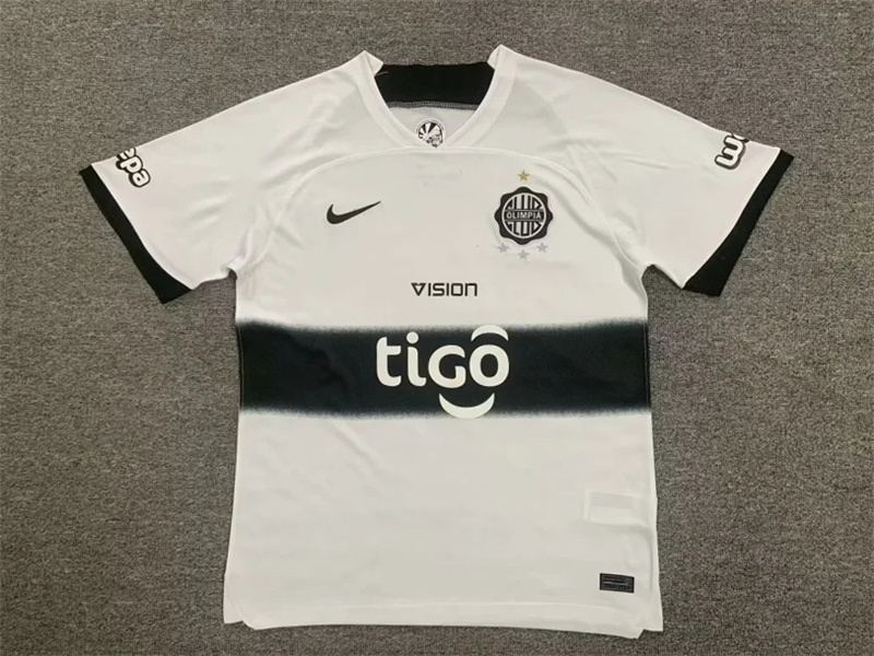 Maillot de football 24-25 Olimpia blanc — Domicile