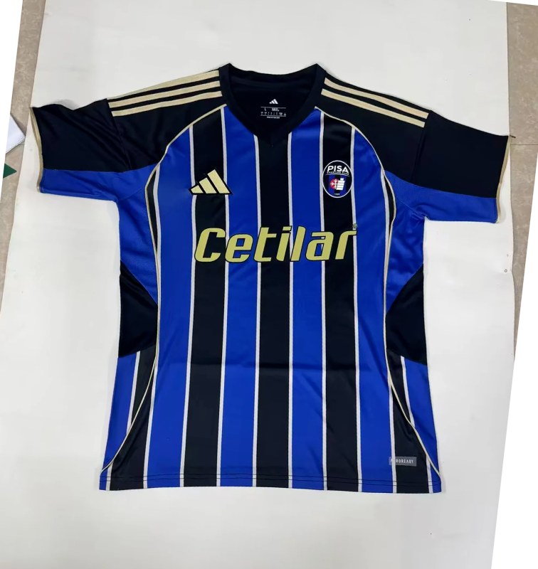 Pisa SC 2025/26 home soccer jersey size S-2XL