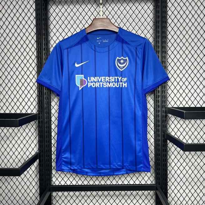 24-25 Portsmouth F.C. home soccer jersey