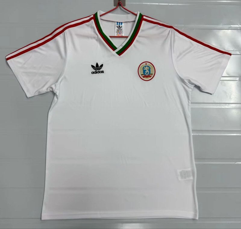 Maillot de football Bulgaria — 1986 · Domicile · Rétro · tailles S–2XL