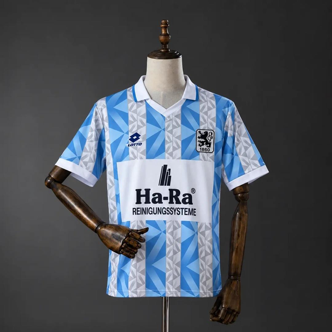1993/94 TSV 1860 Munich Home Retro Soccer Jersey S-XXL