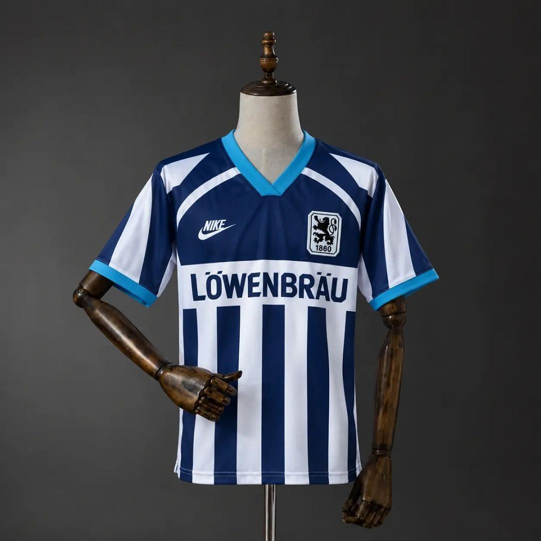 1995/96 TSV 1860 Munich Away Retro Soccer Jersey S-XXL