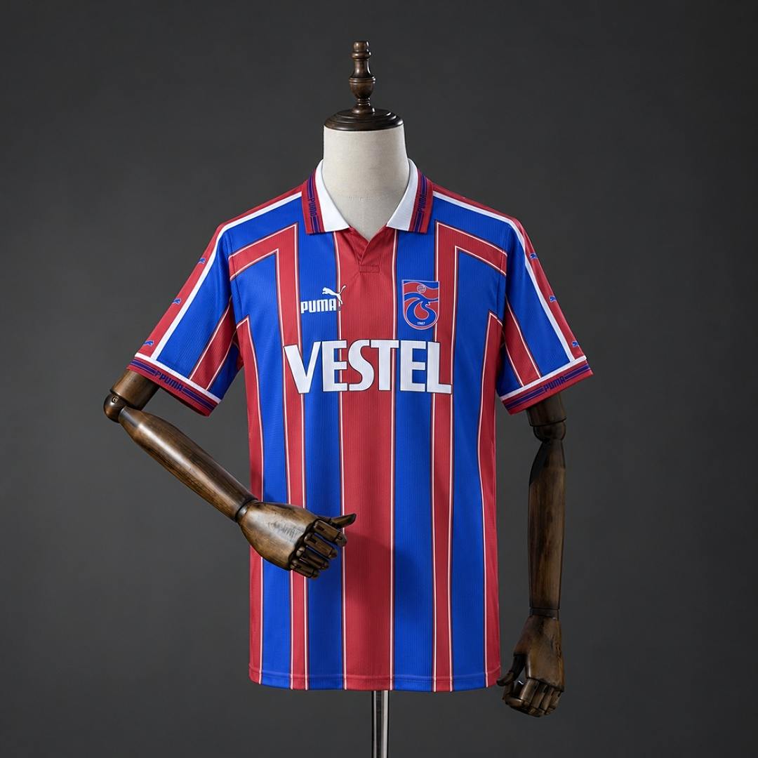 Maillot de football Trabzonspor — 1998/99 · Domicile · Rétro · tailles S–2XL