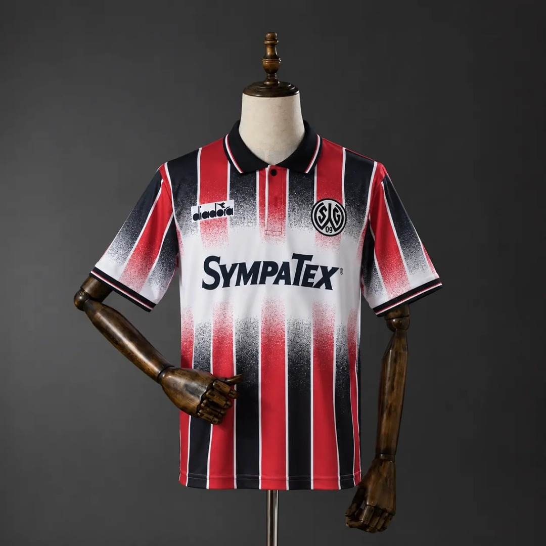 Maillot de football Wattenscheid 09 — 1992/94 · Domicile · Rétro · tailles S–XXL