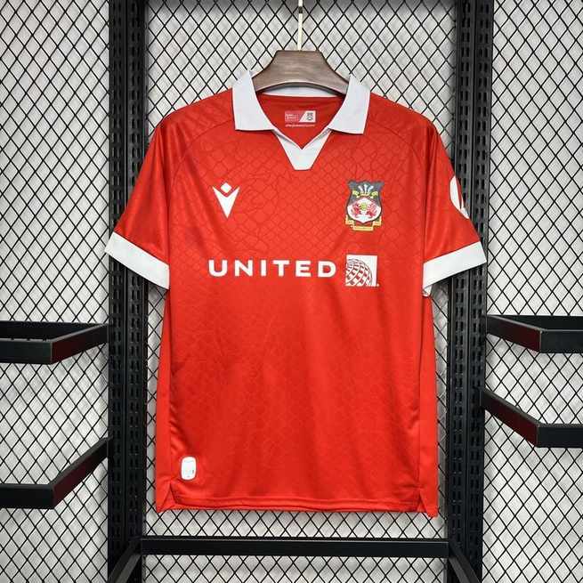 Maillot de football 24-25 Wrexham — Domicile · tailles S–XXL