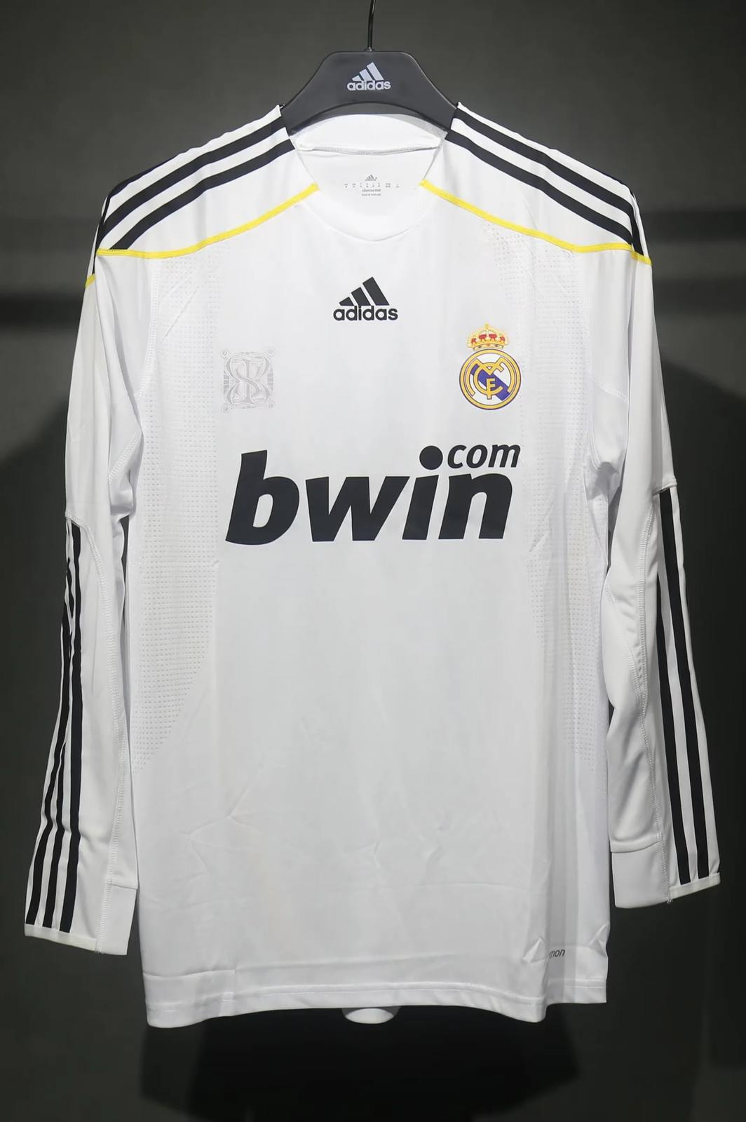 09 10 Real madrid home long sleeves player version size S-2XL 09 10 皇马 主场 长袖 球员