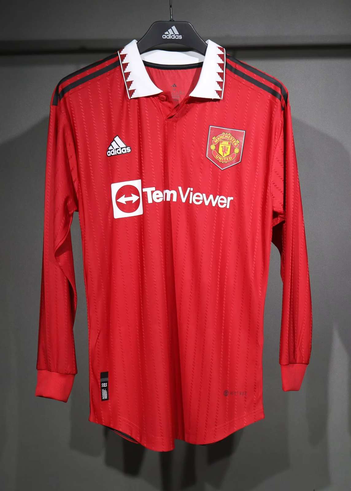 22 23 Man united home long sleeves player version Retro size S-2XL 22 23 曼联 主场 长