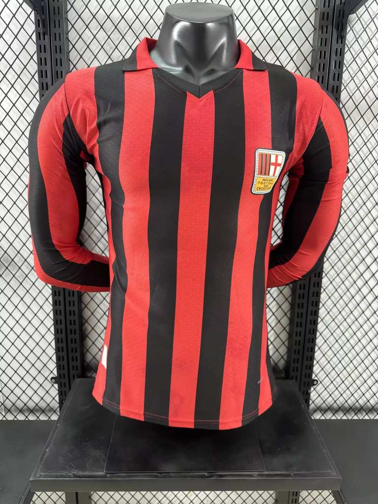 24 25 AC 125th Anniversary special version long sleeves player version 24 25 AC