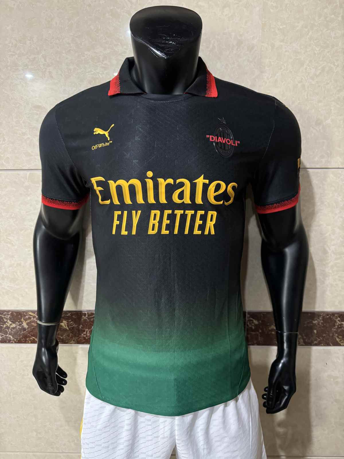 24 25 AC Fourth GK black player version size S-XXL 24 25 AC 三客 球员