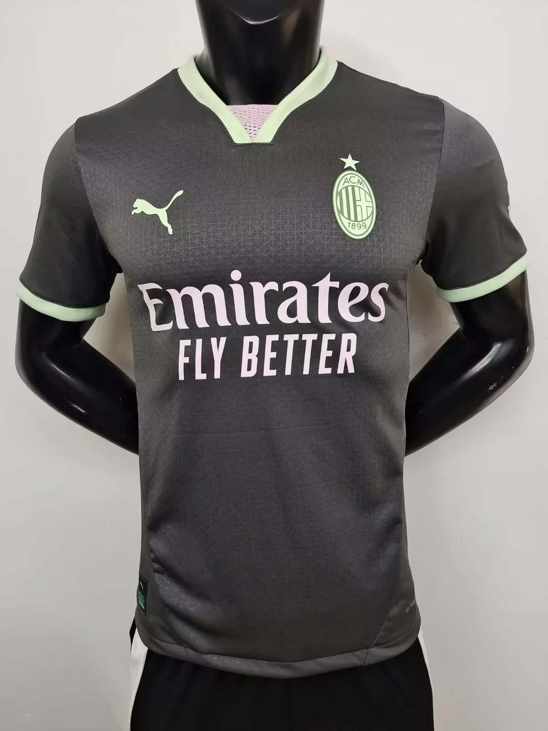 24 25 AC third away player version size S-2XL 24 25 AC 二客 球员