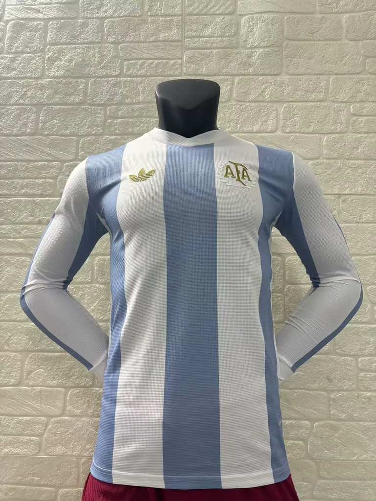 24 25 Argentina 50th anniversary long sleeves player version size S-2XL 24 25 阿根