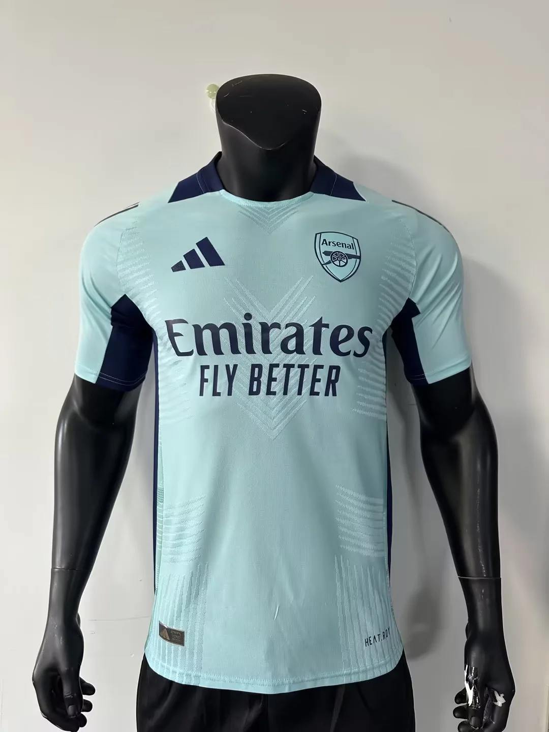 24 25 Arsenal light green training player version size S-2XL 24 25 阿森纳 训练 球员