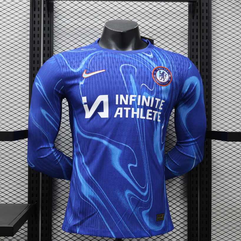 24 25 Chelsea home long sleeves player version size S-2XL 24 25 切尔西 主场 长袖 球员