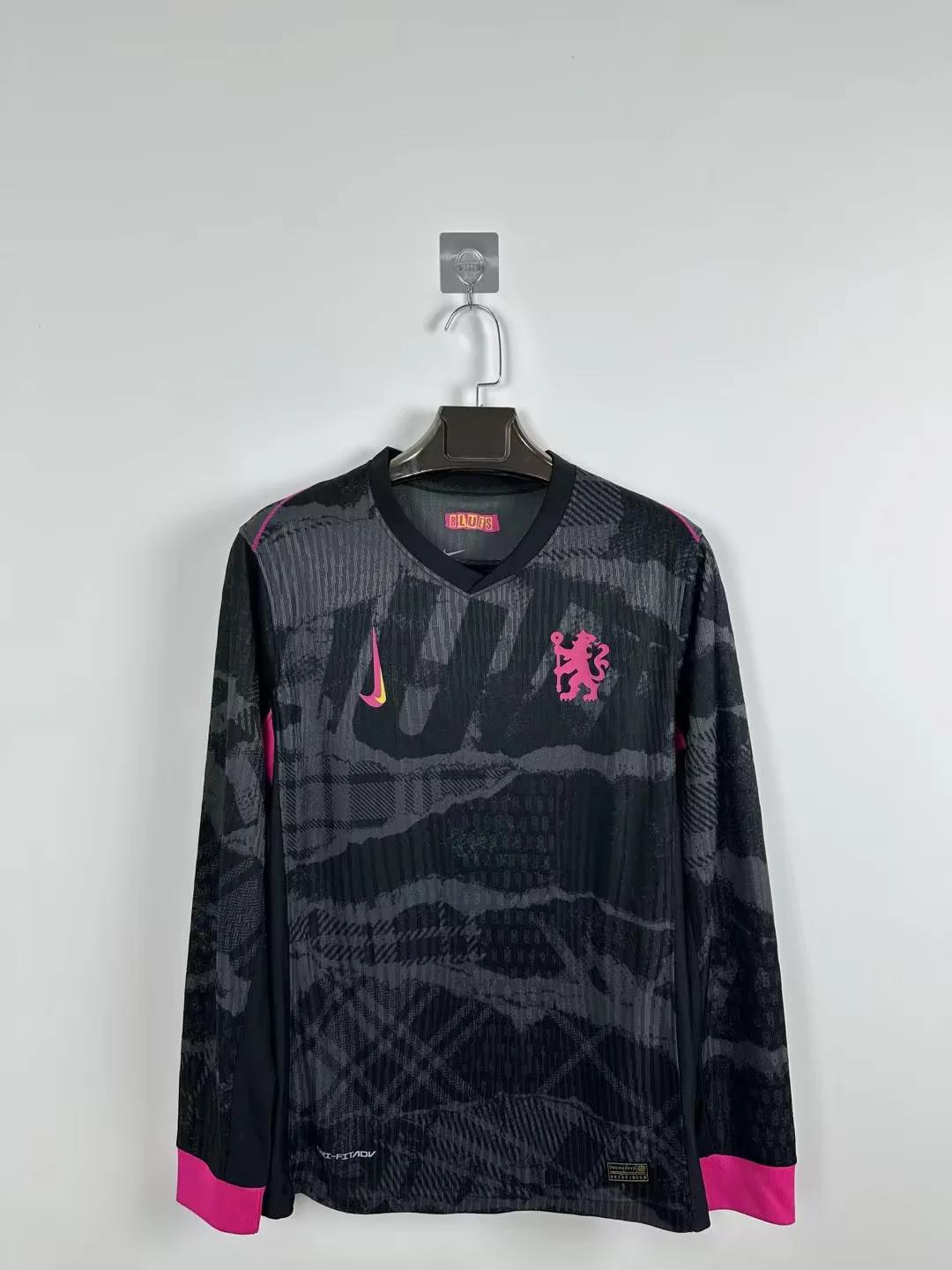 24 25 Chelsea third away black long sleeves player version 24 25 切尔西 二客 长袖 球员