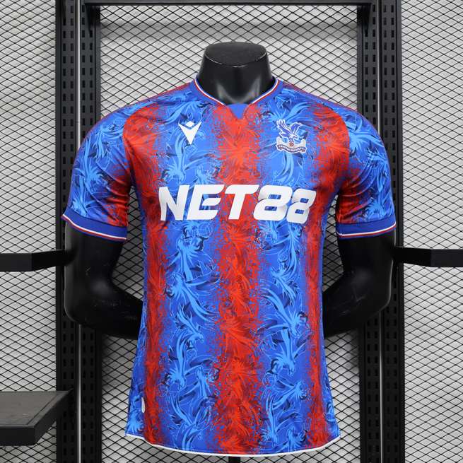 24 25 Crystal Palace home player version size S-2XL 24 25 水晶宫 主场 球员