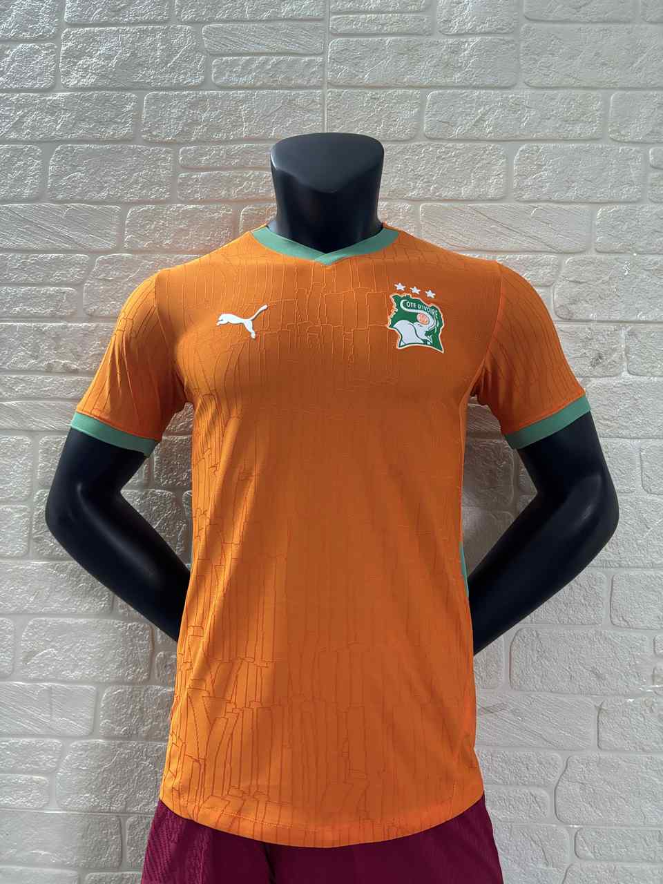 24 25 Ivory Coast home Player (jacquard Nike fabric) 24 25 科特迪瓦 主场 球员 （提花耐克布料）