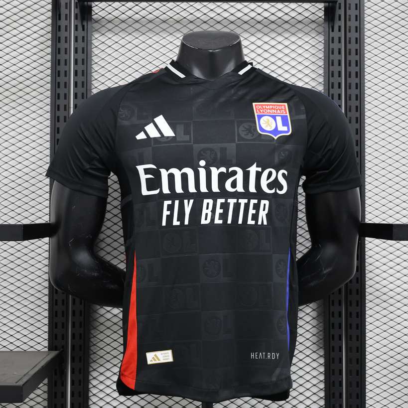 24 25 Lyon away player version size S-2XL 24 25 里昂 客场 球员