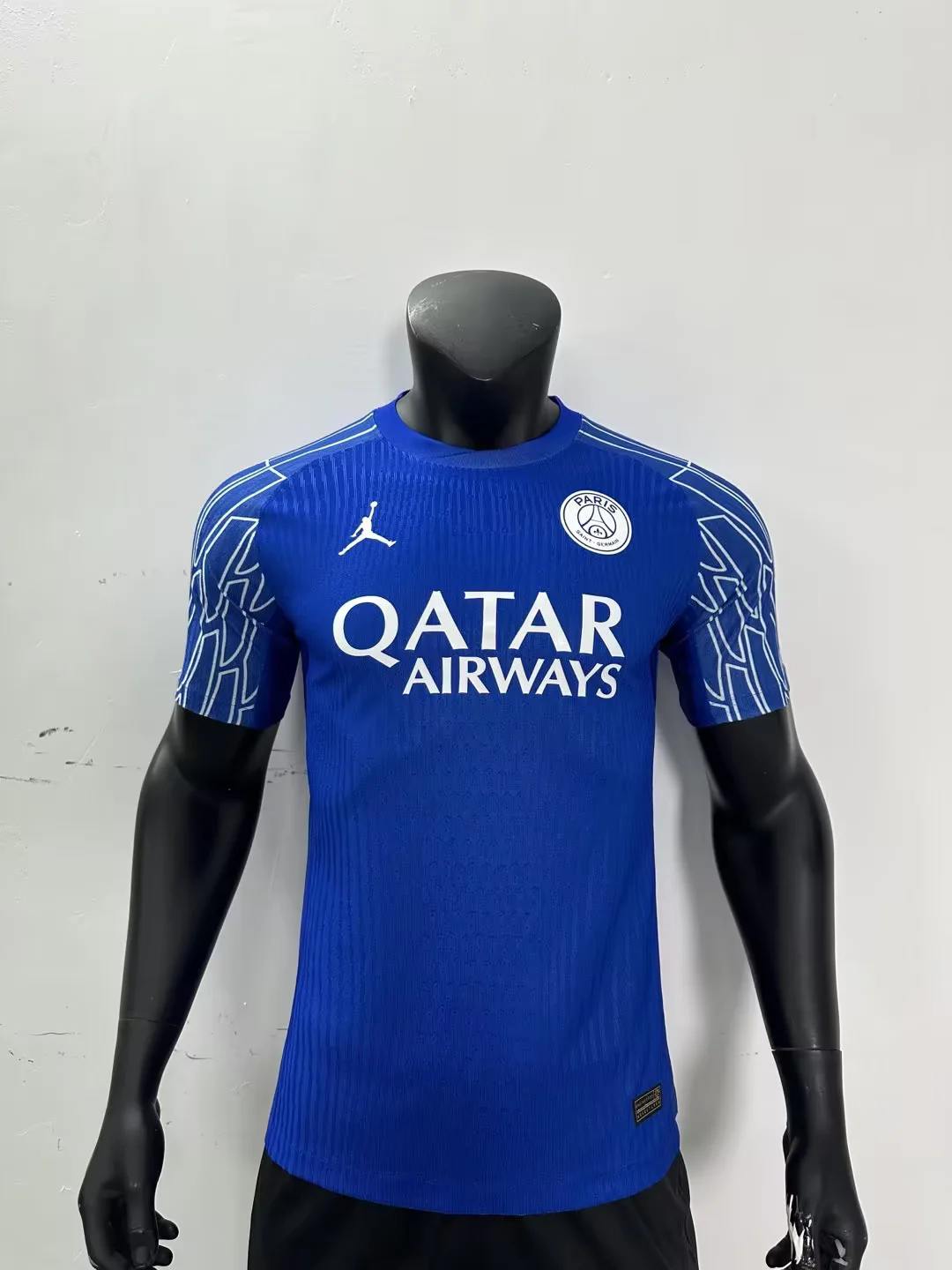 24 25 PSG Paris fourth away blue player version 24 25 巴黎 三客 球员