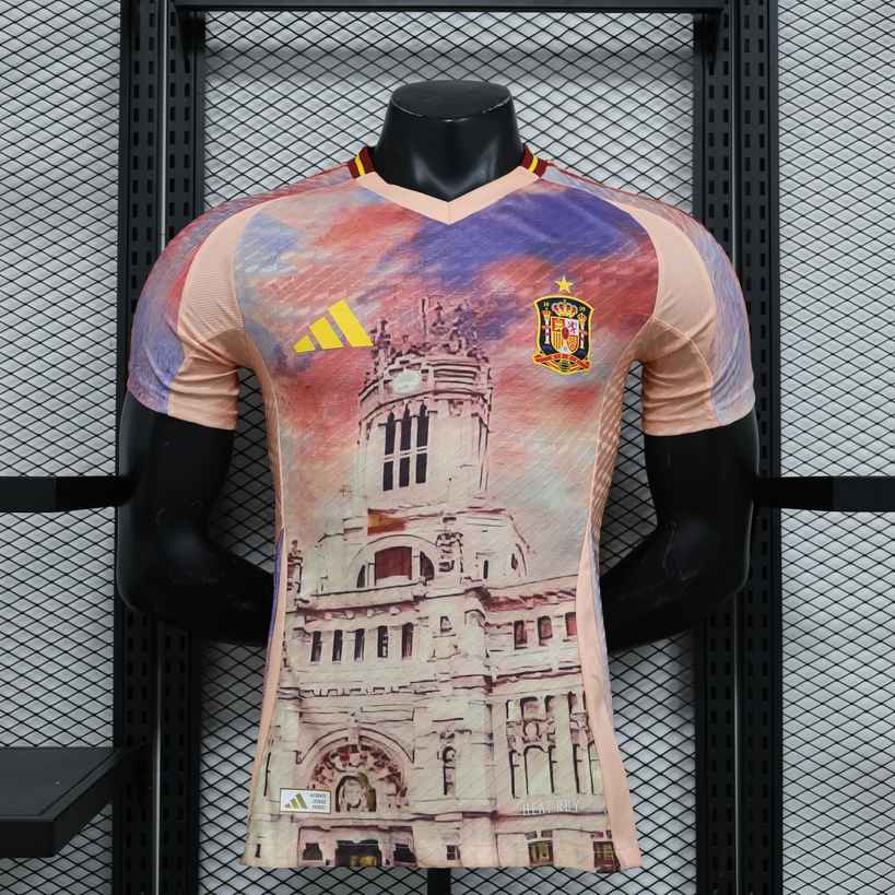 24 25 Spain special version pink player version 24 25 西班牙 特别版 球员