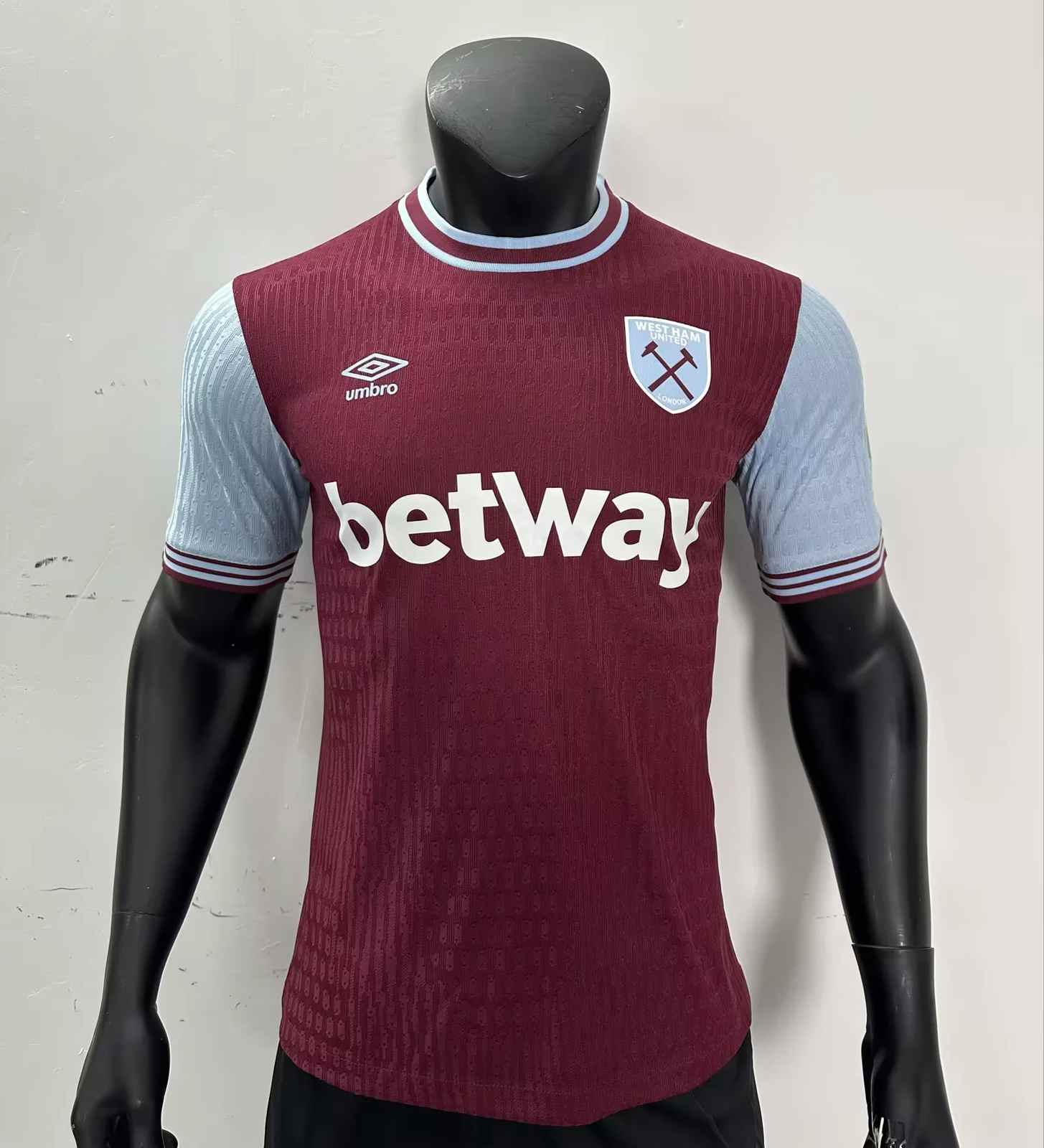 24 25 West ham home player version size S-2XL 24 25 西汉姆联 主场 球员