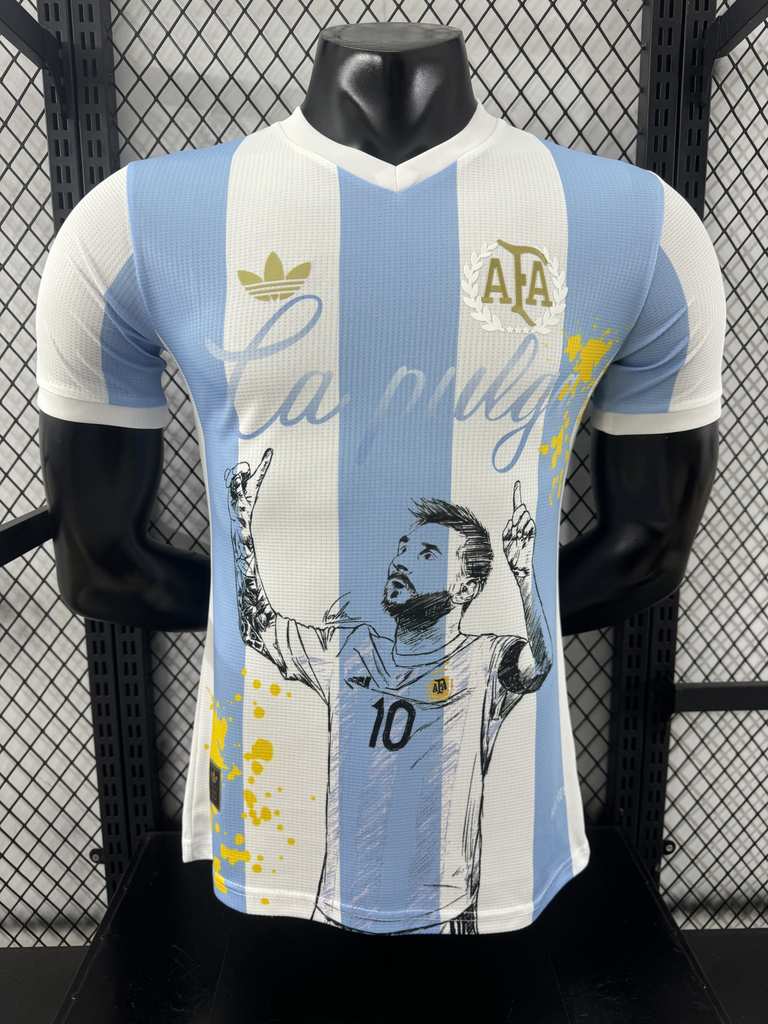 25 26 Argentina Messi 10 special version player version size S-2XL 25 26 阿根廷 特别版