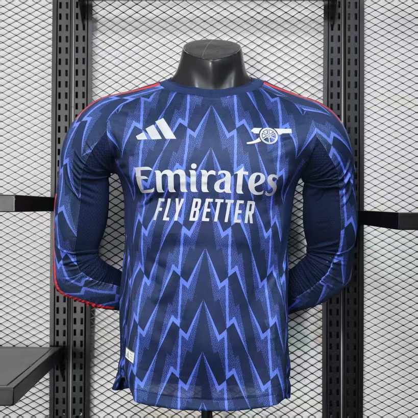 25 26 Arsenal away long sleeves player version size S-2XL 25 26 阿森纳 客场 长袖 球员
